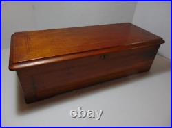 Extremely Rare Antique Swiss Jacot Musical Box Patented Sep 22 1886 12 Songs