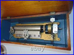 Extremely Rare Antique Swiss Jacot Musical Box Patented Sep 22 1886 12 Songs