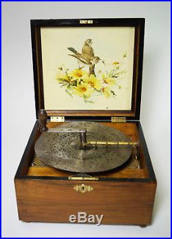 Fascinating Antique Kalliope Disc Music Box