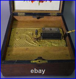 Fascinating great playing antique Kalliope Music Box 1890/1900