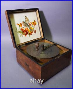 Fascinating great playing antique Kalliope Music Box 1890/1900