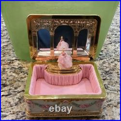 Franklin Mint House of Faberge Once Upon a Dream Musical Jewelry Box Disney