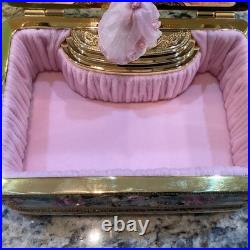 Franklin Mint House of Faberge Once Upon a Dream Musical Jewelry Box Disney
