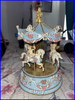 Franklin mint musical carousel of love by Judith Winslow Limited Edition