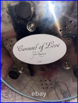 Franklin mint musical carousel of love by Judith Winslow Limited Edition