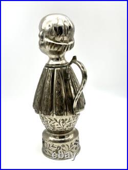 Fred Zimbalist & Co. Etched Decanter Music Box