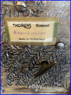 Fred Zimbalist shell music box Thorens movement Rosenkavalier