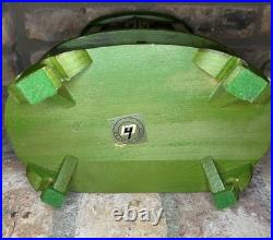 French Provisional Jewelry Box and Music Box Green and Gold