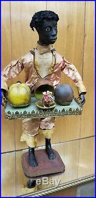 Fruit Seller Rare and All-Original French Musical Automaton by Vichy
