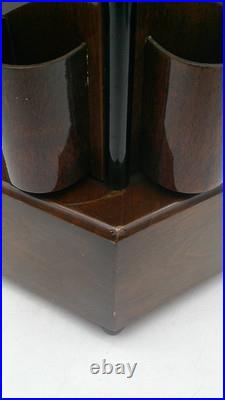 German Wooden Music Box Cigarette Dispenser Holder Click Pawl Not Working READ