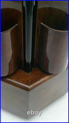 German Wooden Music Box Cigarette Dispenser Holder Click Pawl Not Working READ