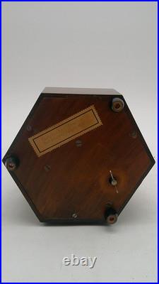 German Wooden Music Box Cigarette Dispenser Holder Click Pawl Not Working READ