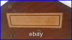 German Wooden Music Box Cigarette Dispenser Holder Click Pawl Not Working READ