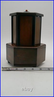 German Wooden Music Box Cigarette Dispenser Holder Click Pawl Not Working READ