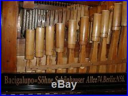 German barrel organ monkey organ pipe organ