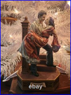 Gone With The Wind Music Box San Francisco Scarlett Rhett VTG Figurine