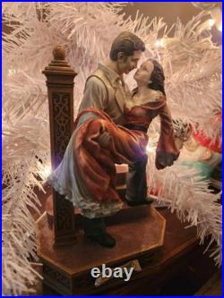 Gone With The Wind Music Box San Francisco Scarlett Rhett VTG Figurine