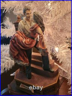Gone With The Wind Music Box San Francisco Scarlett Rhett VTG Figurine