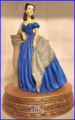 Gone With The Wind San Fran. Music Box Co. Scarlett O'Hara Blue My Own True Love