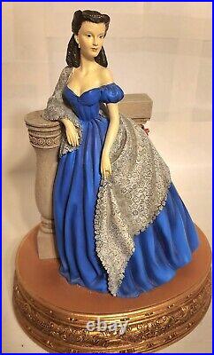 Gone With The Wind San Fran. Music Box Co. Scarlett O'Hara Blue My Own True Love