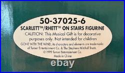 Gone With The Wind Scarlett & Rhett On Stairs Music Box SFMB 1999