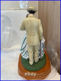 Gone With the Wind Scarlett Rhett Honeymoon Kiss San Francisco Music Box MINT