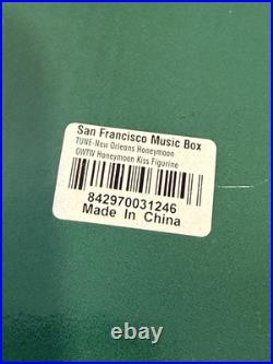 Gone With the Wind Scarlett Rhett Honeymoon Kiss San Francisco Music Box MINT