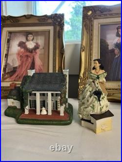 Gone with the Wind Collections. Scarlett, 2 Music Boxes, Tara That Lights Up