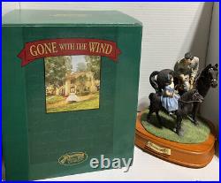 Gone with the Wind collectibles music box Rhett & Bonnie Riding Lesson