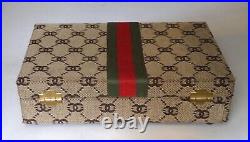 Gucci Style Vintage Jewelry Musical Box Japan