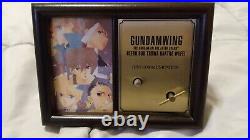 Gundam Wing Just Communication Music Box Heero OFFICIAL JAPAN RARE Anime Goods