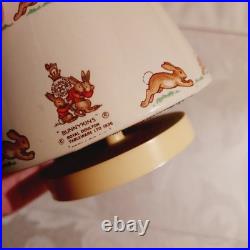 HTF Music Box 1984 Royal Doulton Bunnykins Astro Rocket Man Works