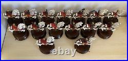 HUGE LOT OF 15! Vintage 1982 ENESCO Carousel Waltz White Horse Music Boxes