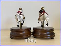 HUGE LOT OF 15! Vintage 1982 ENESCO Carousel Waltz White Horse Music Boxes