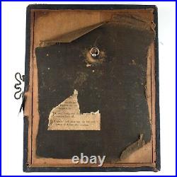 Hail Columbia Anthem Music Box c1885 President's March with Photo Album Latch