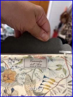 Handmade Working Venetian paper and wood musical theater box