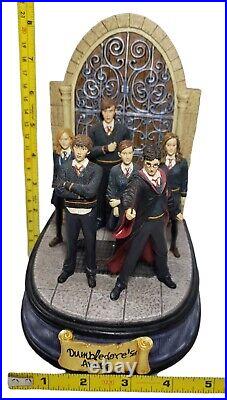 Harry Potter Dumbledores Army San Francisco Music Box Co Hermione Ron Luna RARE