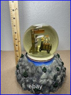 Harry Potter San Francisco Music Box Hogwarts Express Water Globe YELLOW WATER