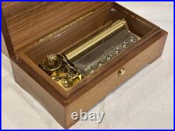 Heirloom Swiss REUGE 3/72 Music Box HATIKVAH Solid Walnut L'Auberson, VIDEO Heirloom Swiss REUGE 3/72 Music Box HATIKVAH Solid Walnut L'Auberson, VIDEO