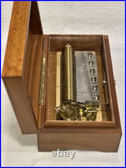 Heirloom Swiss REUGE 3/72 Music Box HATIKVAH Solid Walnut L'Auberson, VIDEO Heirloom Swiss REUGE 3/72 Music Box HATIKVAH Solid Walnut L'Auberson, VIDEO