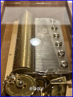 Heirloom Swiss REUGE 3/72 Music Box HATIKVAH Solid Walnut L'Auberson, VIDEO Heirloom Swiss REUGE 3/72 Music Box HATIKVAH Solid Walnut L'Auberson, VIDEO