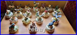 Heritage House Bird MusicBoxes, Collection of 16 +4