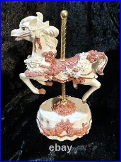 Heritage House Melodies County Fair Collection Music Carousel Horses Lot of 15