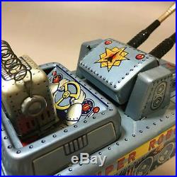 Horikawa Toy SH Space Tank Friction Tin Super Robot SPACE TANK 1960s Working x1