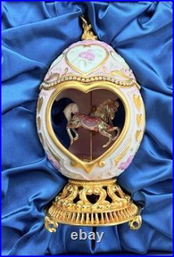 House Of Faberge Frankin Mint Carousel Egg Collection Complete Foxwoods 1997