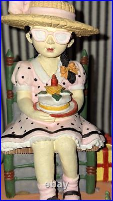 Htf Mary Engelbreit Musical Good Company Another Happy Birthday Figurine Box
