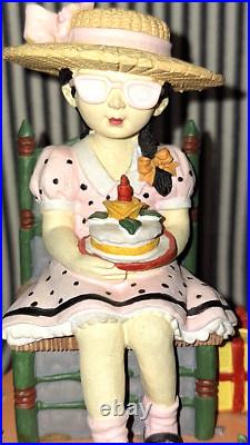 Htf Mary Engelbreit Musical Good Company Another Happy Birthday Figurine Box