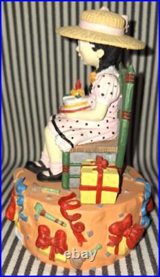 Htf Mary Engelbreit Musical Good Company Another Happy Birthday Figurine Box