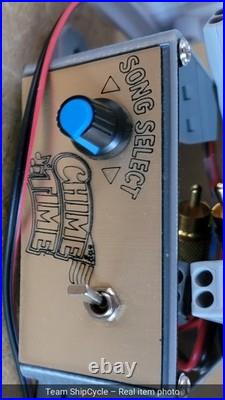 ICE CREAM TRUCK MUSIC BOX 53 Song CHIME TIME with power horn speaker OMN G2U
