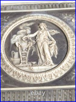 Incolay Stone Le Magnifique Musical Case Reuge Swiss Movement Beethoven